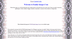 Desktop Screenshot of family-images.com